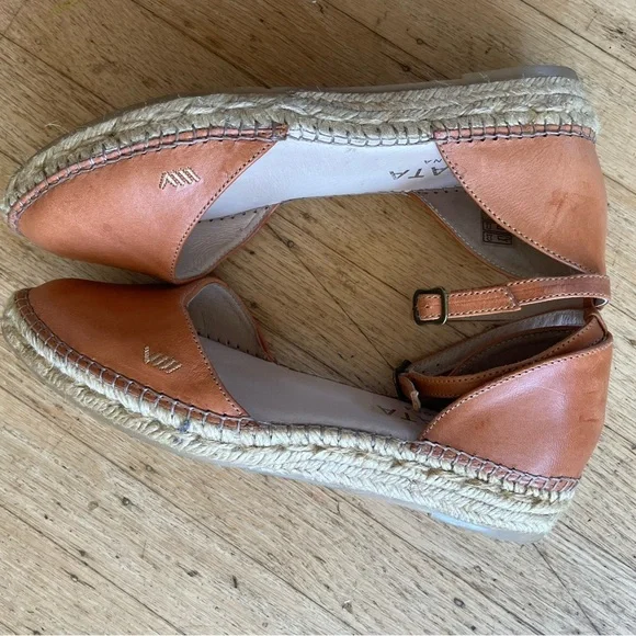 Viscata Barcelona Espadrille Flats leather